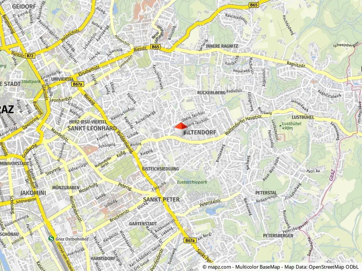 Exklusives Neubauprojekt mit 12 Wohneinheiten & 4 Reihenhäuser - in Graz - Waltendorf - zu kaufen - Ansicht 3