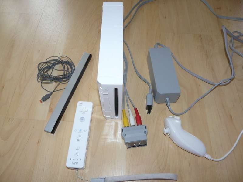 Nintendo Wii top Console