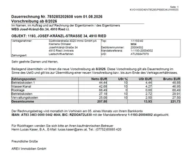 3-Zimmer-Wohnung kaufen in Ried im Innkreis – 54 m², € 166.000 – Bild 35 von 41