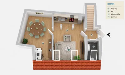 4-Zimmer-Wohnung mieten in Graz – 114,6 m², € 933 – Bild 16 von 17