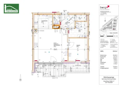 2-Zimmer-Wohnung mieten in Mödling – 55,92 m², € 929 – Bild 14 von 14