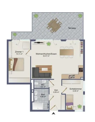 3-Zimmer-Wohnung kaufen in Graz – 71 m², € 449.000 – Bild 17 von 17