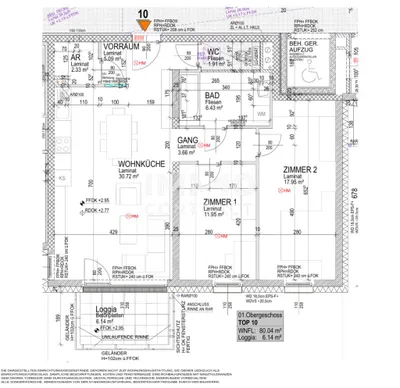 3-Zimmer-Wohnung mieten in Krems Land – 80,04 m², € 1.049 – Bild 14 von 14