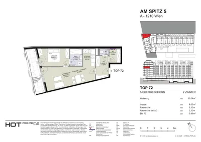 2-Zimmer-Wohnung kaufen in Wien – 53,04 m², € 363.400 – Bild 6 von 6