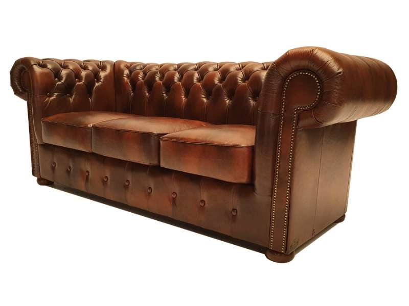 Chesterfield Class Sofa Cloudy Braun, € 1.420, (Hoogeveen