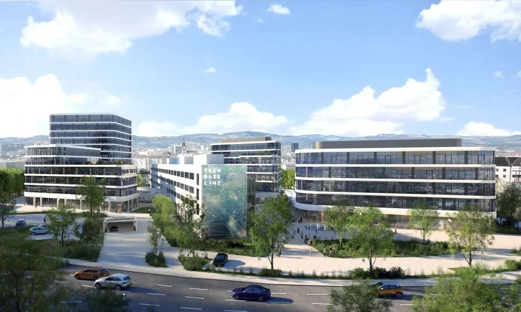 DIREKT VOM EIGENTÜMER - Geschäfts-/ Bürofläche Bauteil 4 Campus TECHBASE LINZ (ÖGNI-Zertifikat Gold) - Ansicht 3