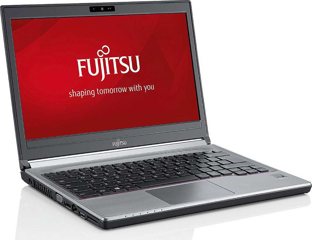 Fujitsu Notebook Fujitsu E734 13 HD i3 2.4GHz Windows 11 PC SSD PC Computer Tragbar 