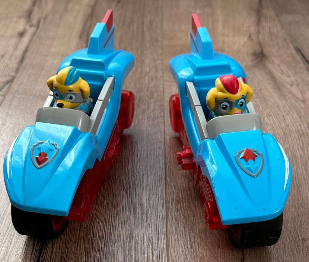 Paw Patrol Mighty Pups Ella Tuck Power Split Twins Zwillinge, € 45