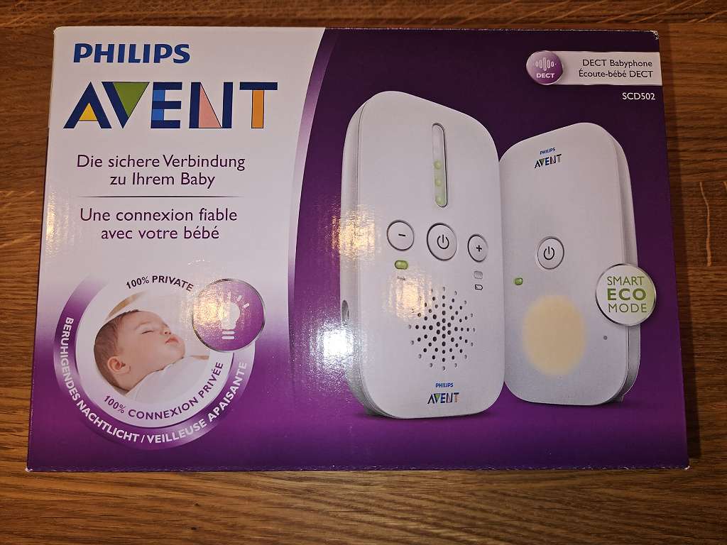 Philips Avent DECT Babyphone SCD502/26 