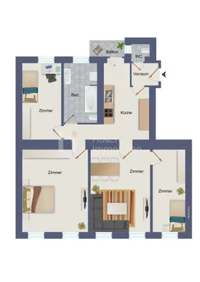 4-Zimmer-Wohnung kaufen in Wien – 97 m², € 649.000 – Bild 13 von 13