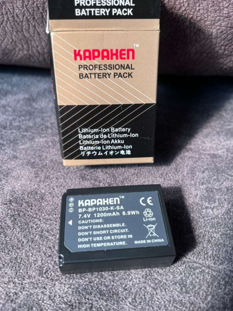 BP-1030 Lithium-Ionen-Batterie für Samsung Kamera, neu