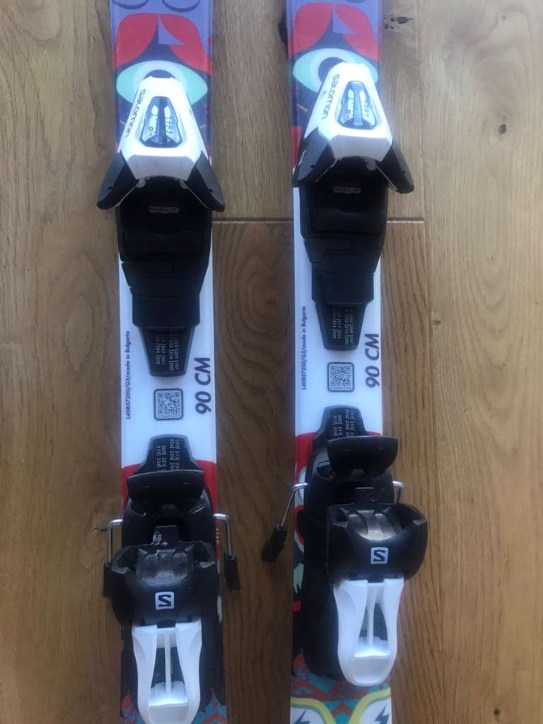 (verkauft) Salomon Kinderski T1 mit Bindung C5