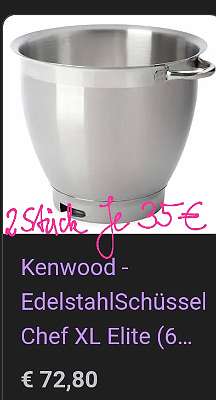 Kenwood Ersatzteile kaufen - willhaben