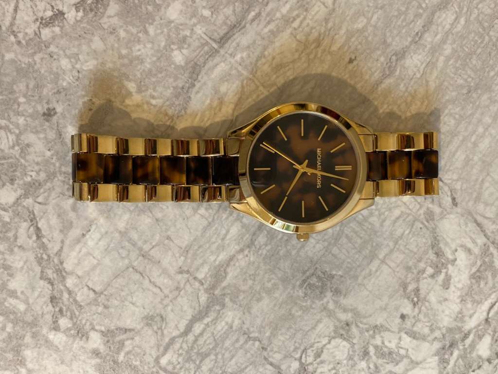 Michael kors uhr discount bronze