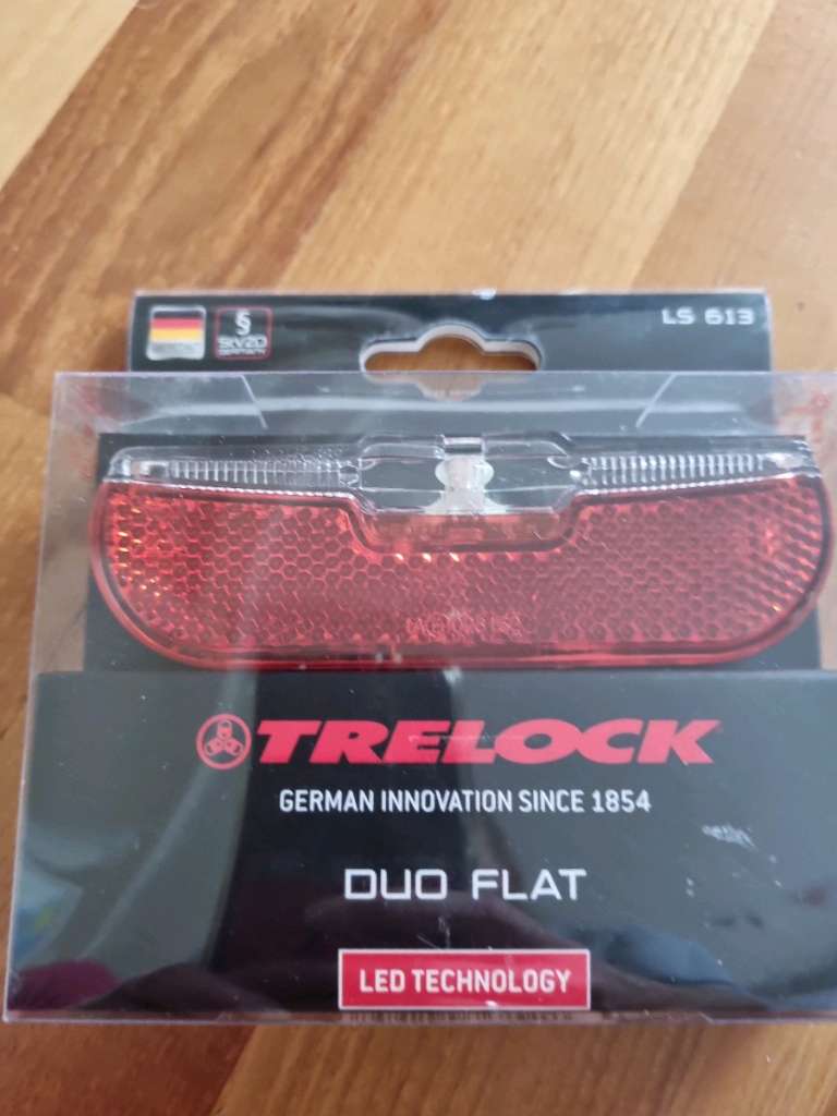 NEU! Trelock Duo Flat Dynamo-Rücklicht, € 7,- (4020 Linz) - willhaben
