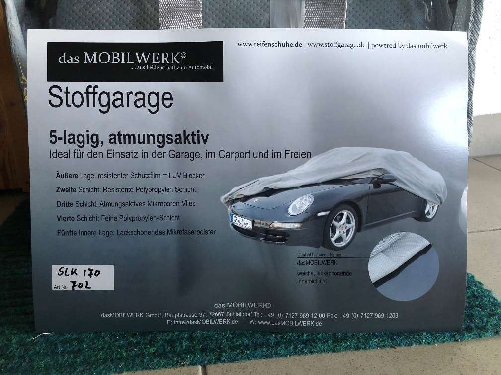 Stoffgarage / Car Cover / Autoabdeckung, € 40,- (4174