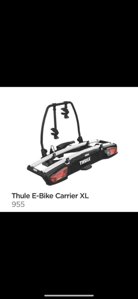 verkauft Thule E Bike Carrier 955 Hecktr ger f r 2 Fahrr der E Bikes bis 60kg. Neupreis 620