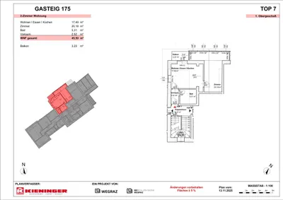 2-Zimmer-Wohnung kaufen in Liezen – 45,5 m², € 179.900 – Bild 19 von 19