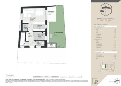 3-Zimmer-Haus kaufen in Baden – 82,04 m², € 319.000 – Bild 5 von 18