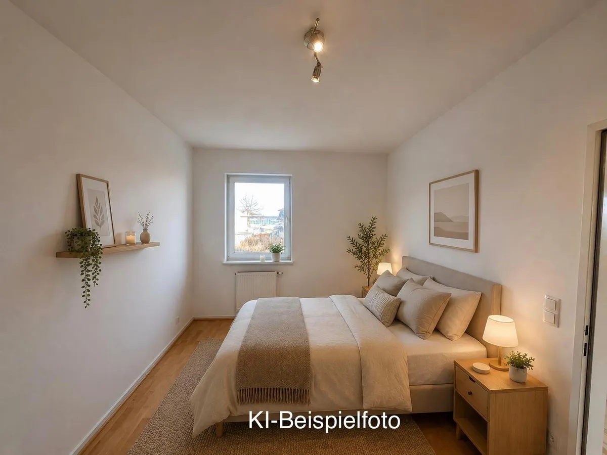 Perfekt für Wien-Pendler: helle 2-Zimmer Wohnung mit Balkon & Parkplatz - Ansicht 3