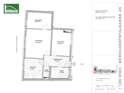 3-Zimmer-Wohnung mieten in Wien – 70,15 m², € 1.194 – Bild 16 von 16