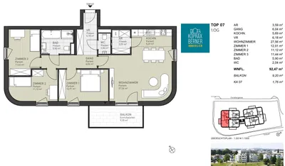 4-Zimmer-Wohnung kaufen in Sankt Pölten – 92,47 m², € 494.400 – Bild 20 von 23