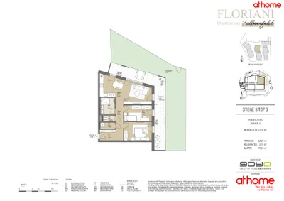 3-Zimmer-Wohnung mieten in Tulln – 72,16 m², € 1.199 – Bild 20 von 20
