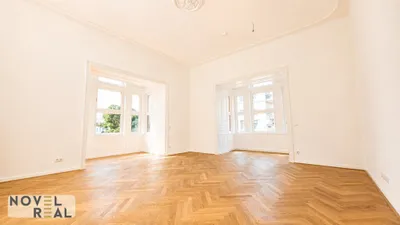 Exklusive Altbauwohnung mit drei Schlafzimmern und repräsentativem Wohnbereich im 1. Bezirk