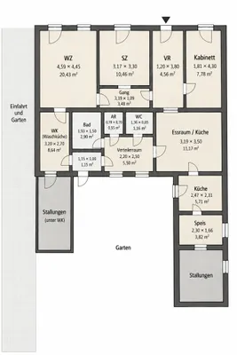 3-Zimmer-Immobilie kaufen in Mistelbach – 84 m², € 104.500 – Bild 26 von 26