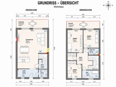 4-Zimmer-Haus kaufen in Baden – 106 m², € 579.000 – Bild 14 von 15