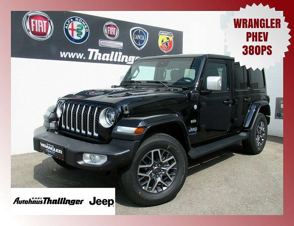 Jeep Wrangler Sahara 2.0 PHEV 380 PS AT 4xe SUV / Geländewagen