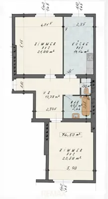 2-Zimmer-Wohnung mieten in Wien – 75 m², € 1.056 – Bild 14 von 14