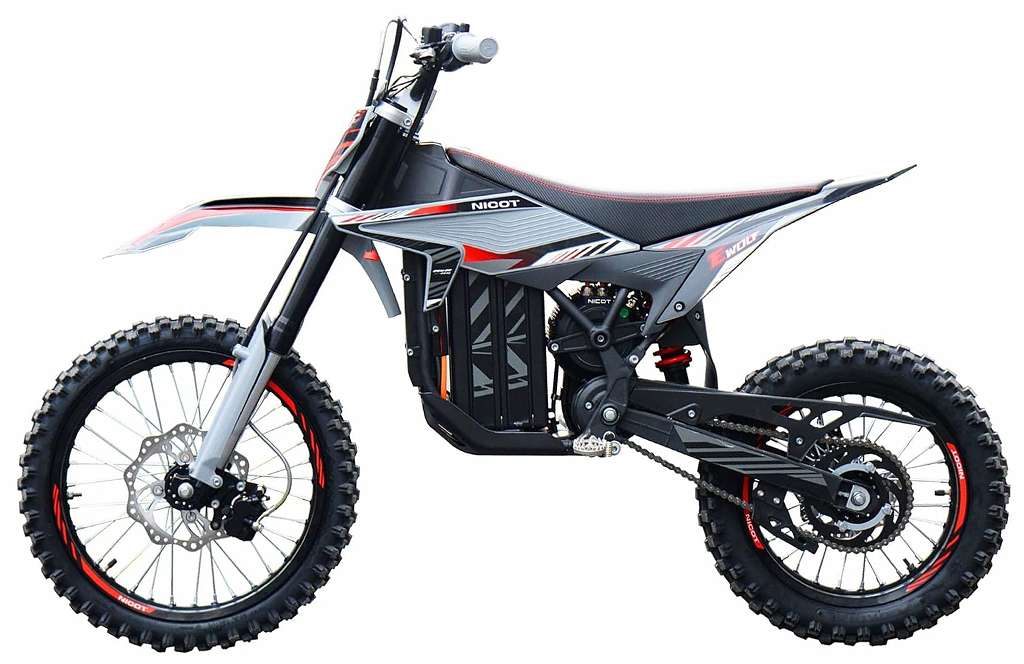 Nitro Motors Nicot E-Wolf Elektro Dirtbike 14" 17" 3000W Max power 6500W Motocross