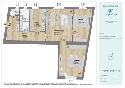 3-Zimmer-Wohnung kaufen in Wien – 86,52 m², € 259.000 – Bild 10 von 10