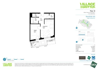 2-Zimmer-Wohnung kaufen in Wien – 50,68 m², € 399.000 – Bild 11 von 11