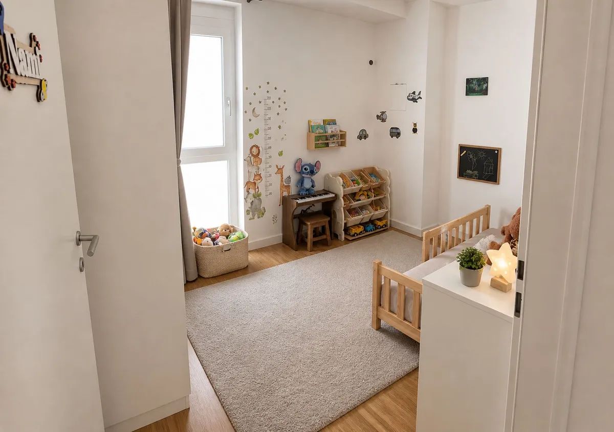Wohnen im Grünen & Stadtnähe: Moderne 3-Zimmer-Wohnung mit Balkon & Gemeinschaftsgarten - Ansicht 2