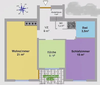 2-Zimmer-Wohnung mieten in Bruck an der Leitha – 64 m², € 830 – Bild 23 von 27