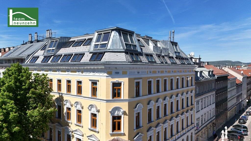 Das Hasner Palais - Revitalisierter Stil-Altbau in ruhiger Seitengasse der Thaliastraße - Ansicht 3