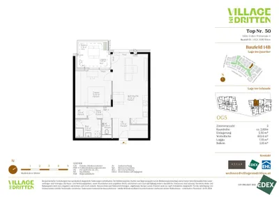 2-Zimmer-Wohnung kaufen in Wien – 59,26 m², € 455.000 – Bild 8 von 8