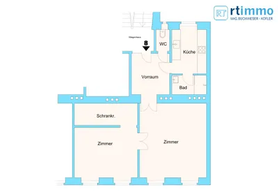 2-Zimmer-Wohnung kaufen in Wien – 63,2 m², € 398.000 – Bild 13 von 13
