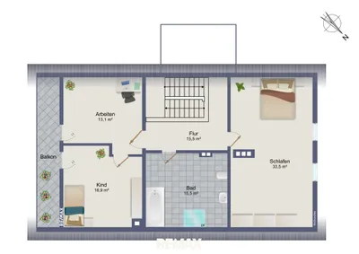 6-Zimmer-Haus kaufen in Hartberg-Fürstenfeld – 150 m², € 229.000 – Bild 17 von 36