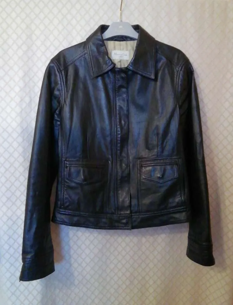 Lederjacke von Massimo Dutti