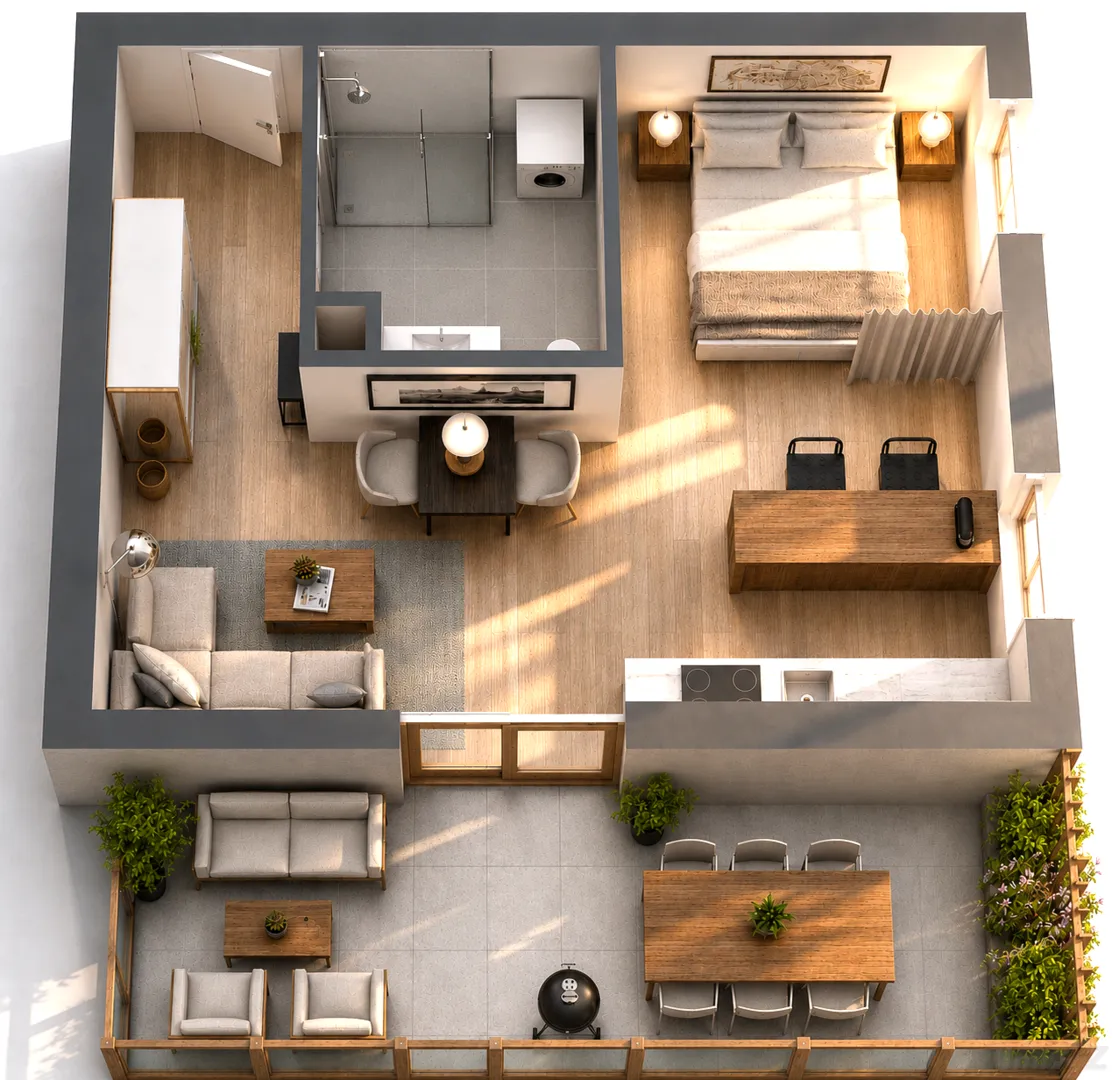 Wohnung – Tröpolach - Ansicht 2