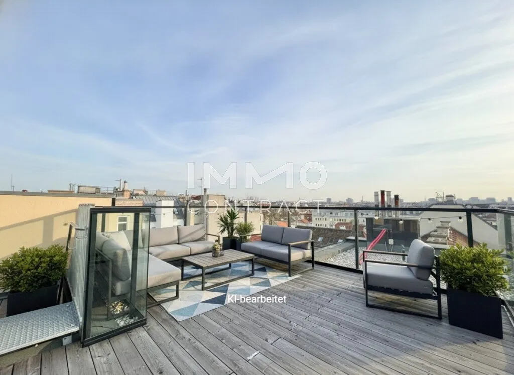 ROOFTOP-LIVING nahe AKH Erstbezug mit privater Dachterrasse & Panoramablick über Wien - Ansicht 2