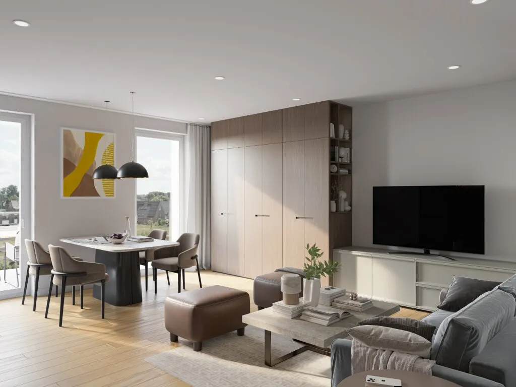 Im Herzen von Langenzersdorf! 2 Zimmer Wohnung mit Terrasse und Garten! Top 1!, Langenzersdorf