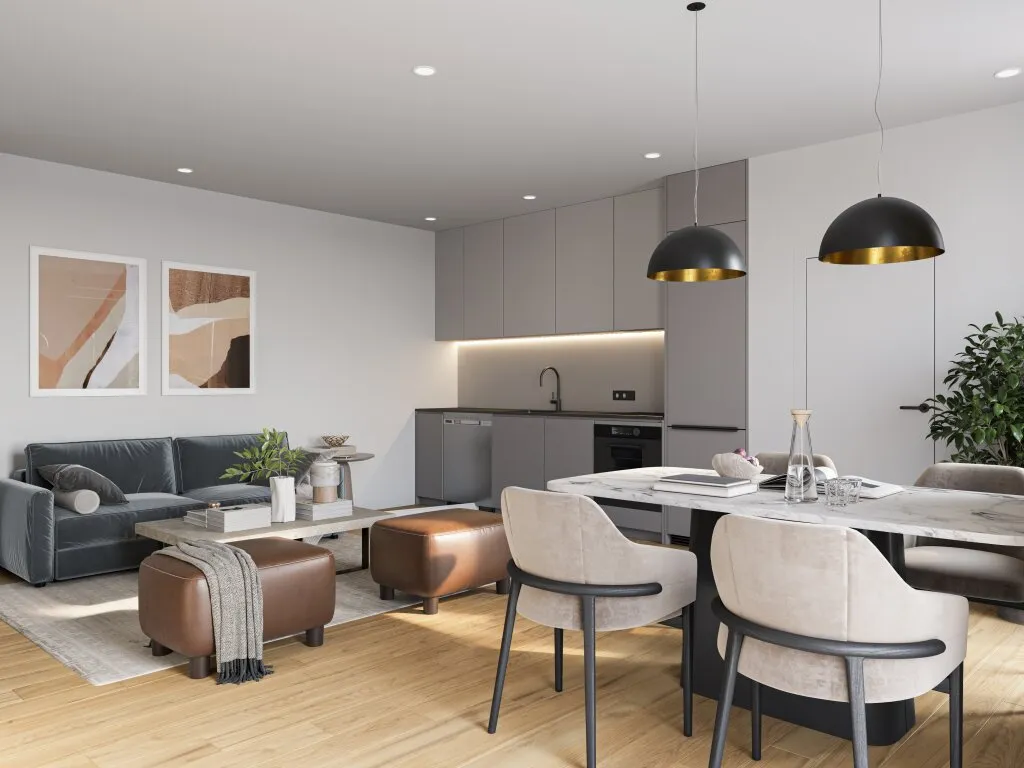 Im Herzen von Langenzersdorf! 2 Zimmer Wohnung mit Terrasse und Garten! Top 1! - Ansicht 2