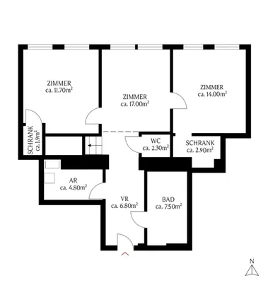 4-Zimmer-Wohnung kaufen in Wien – 127 m², € 1.075.000 – Bild 11 von 12