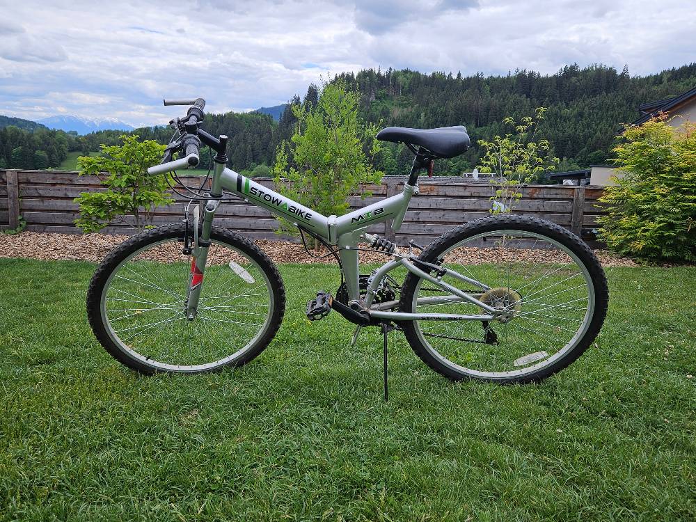 Stowabike Klapprad MTB 26 Zoll - vollgefedert, Faltrad,  80,- (9556  Liebenfels) - willhaben