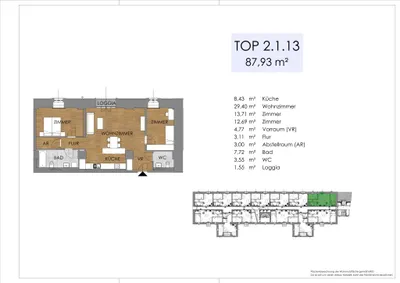 3-Zimmer-Wohnung kaufen in Bruck an der Leitha – 86,98 m², € 440.701 – Bild 29 von 46