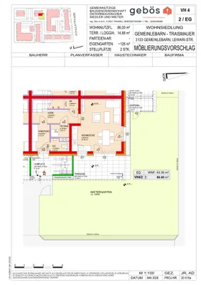 3-Zimmer-Haus mieten in Sankt Pölten Land – 86 m², € 968 – Bild 8 von 10